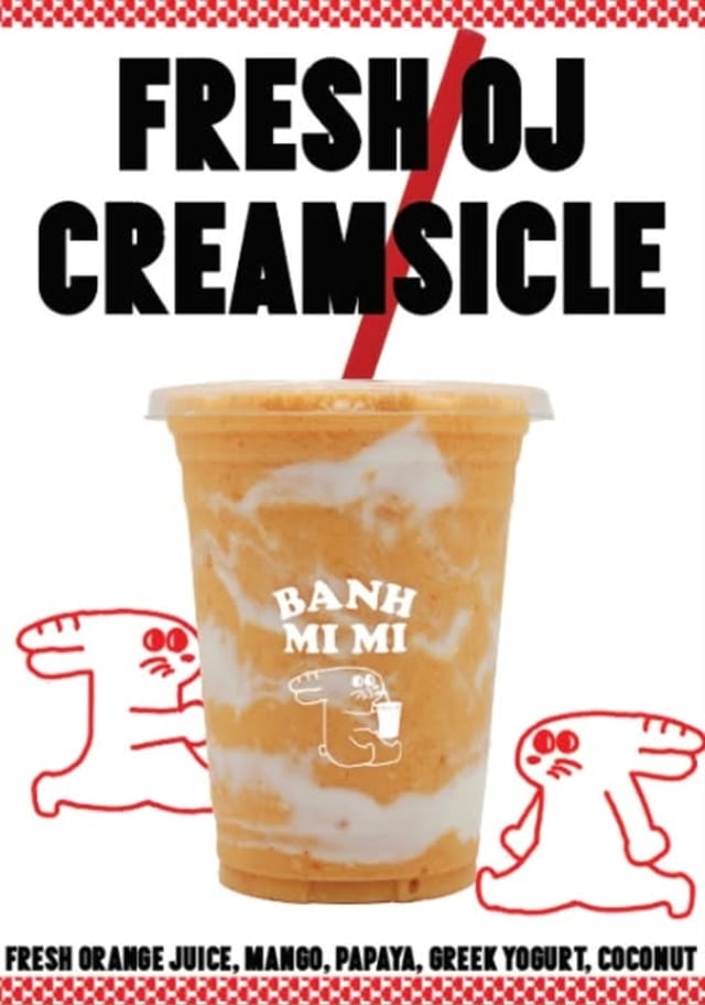 Fresh OJ Creamsicle.